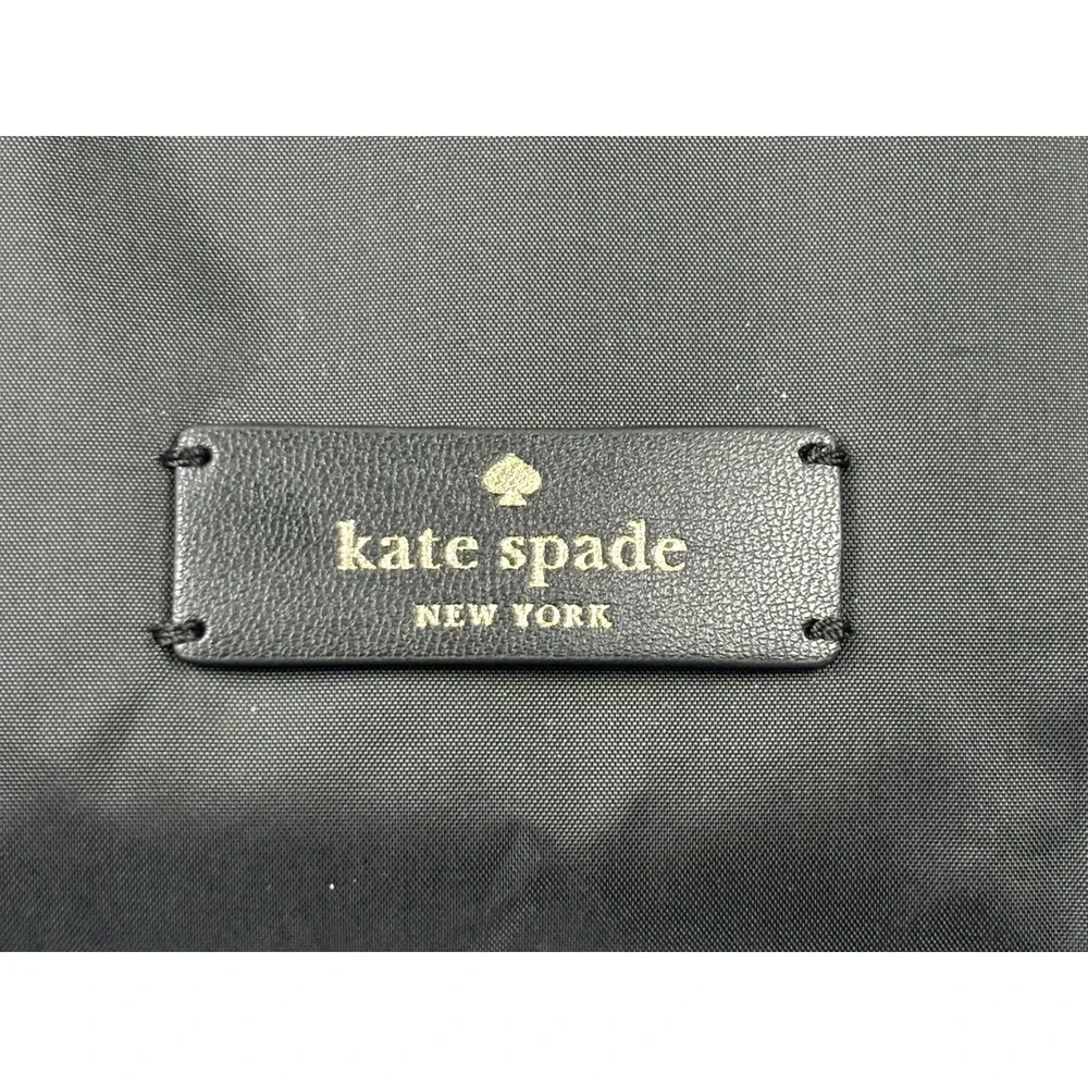 Kate‎ Spade New York Black Nylon Foldable Baby Changing Pad Mat